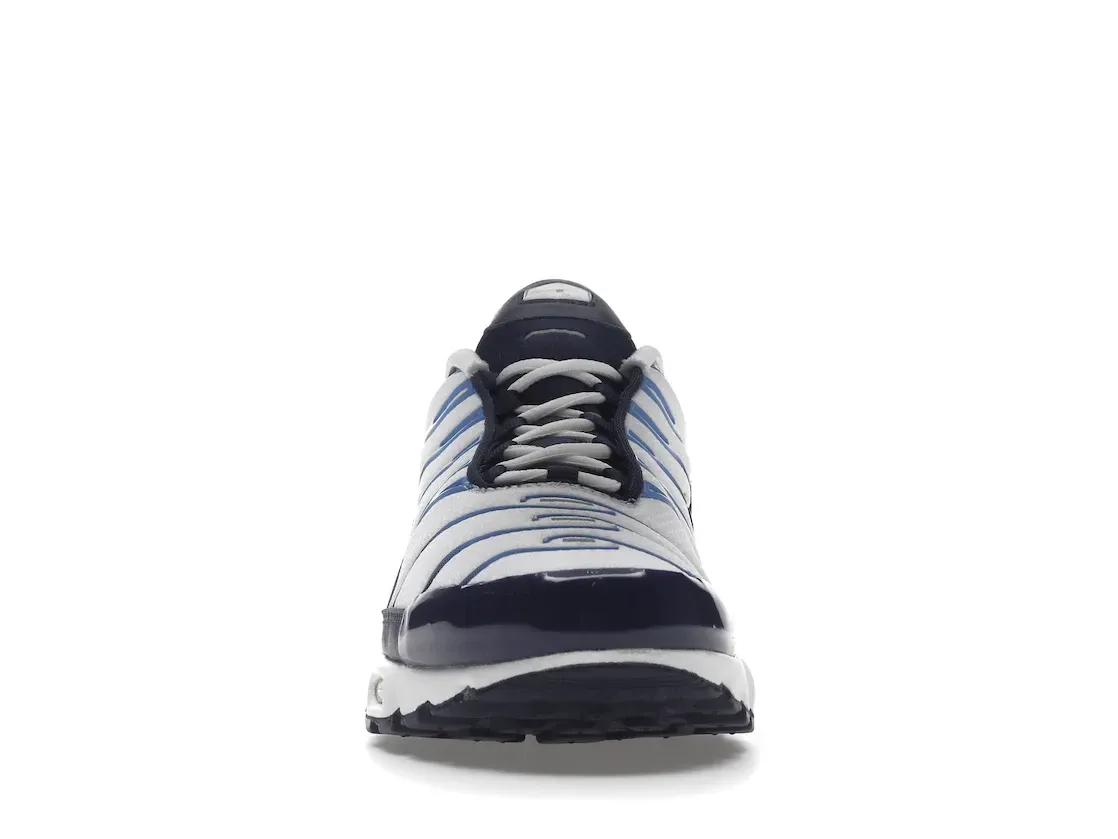 Фото № 2 с приближением к товару «‎Nike Air Max Plus White Navy Gold»