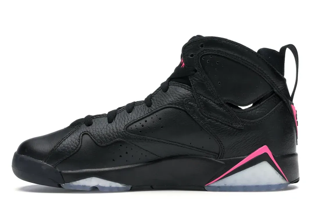 Фото № 3 с приближением к товару «‎Jordan 7 Retro Black Hyper Pink »