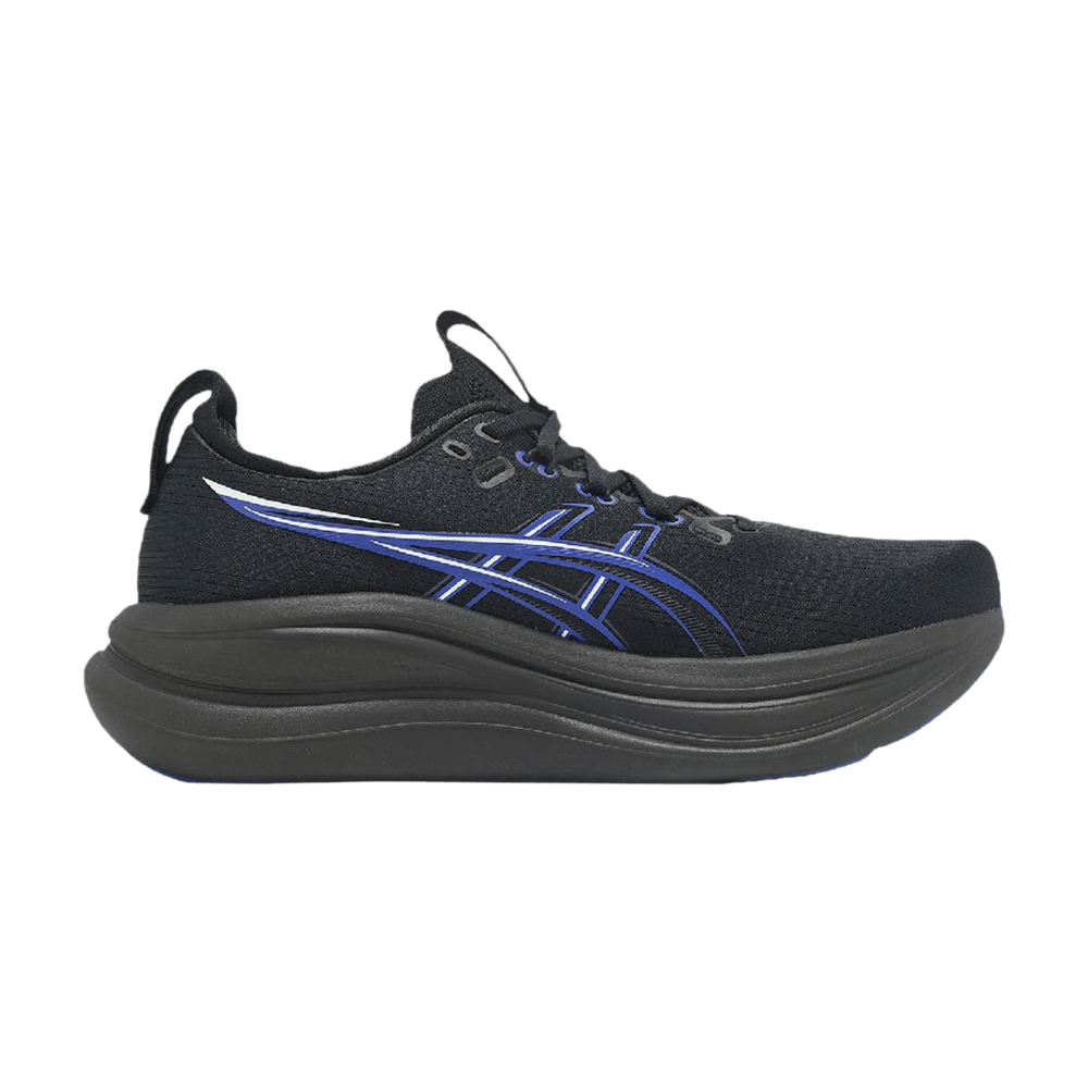 ASICS Gel Nimbus 28 Black Neon Blue
