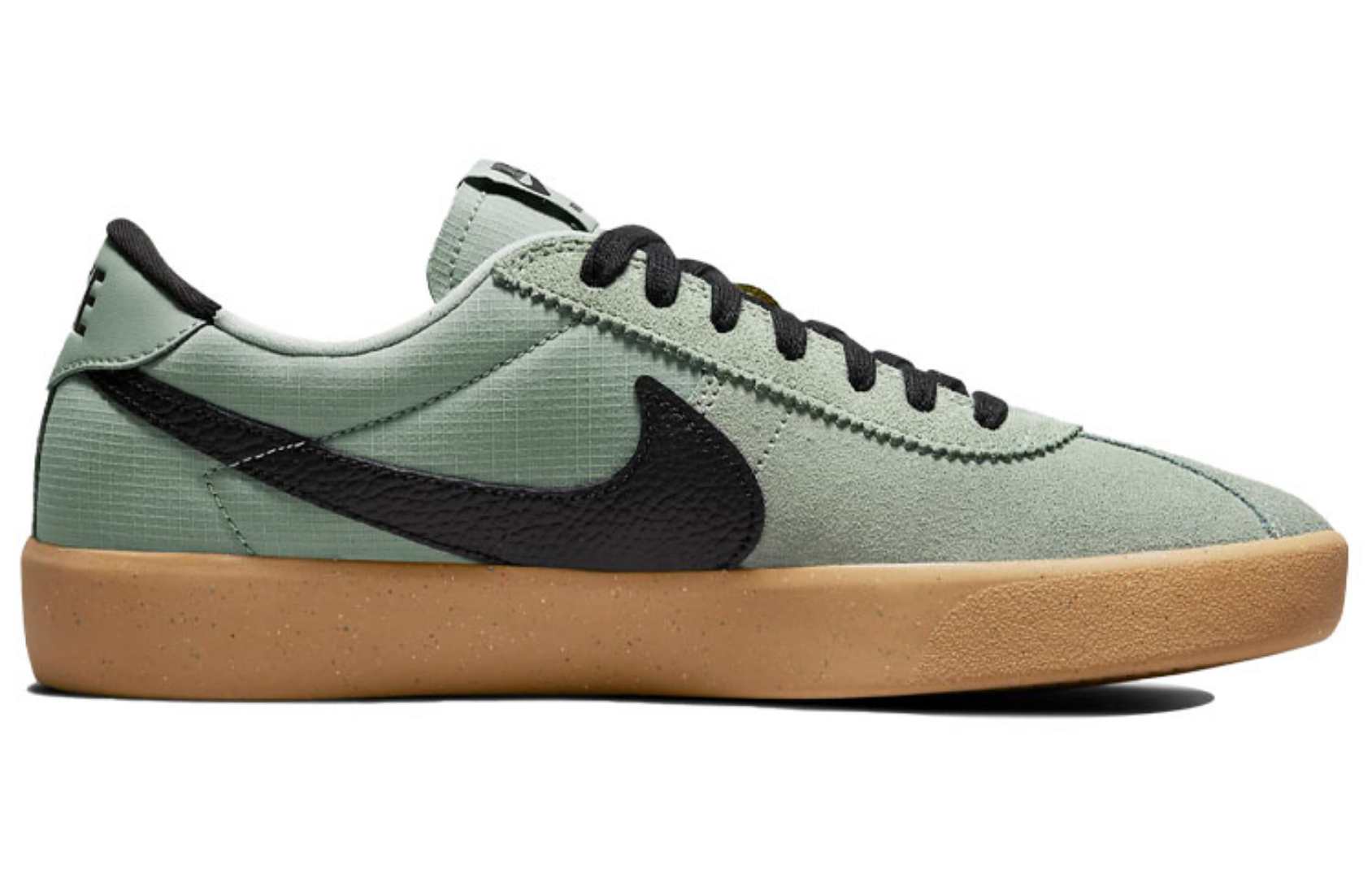 Фото № 2 с приближением к товару «‎Nike SB Bruin React Color Matching Sneakers GreenBlack»