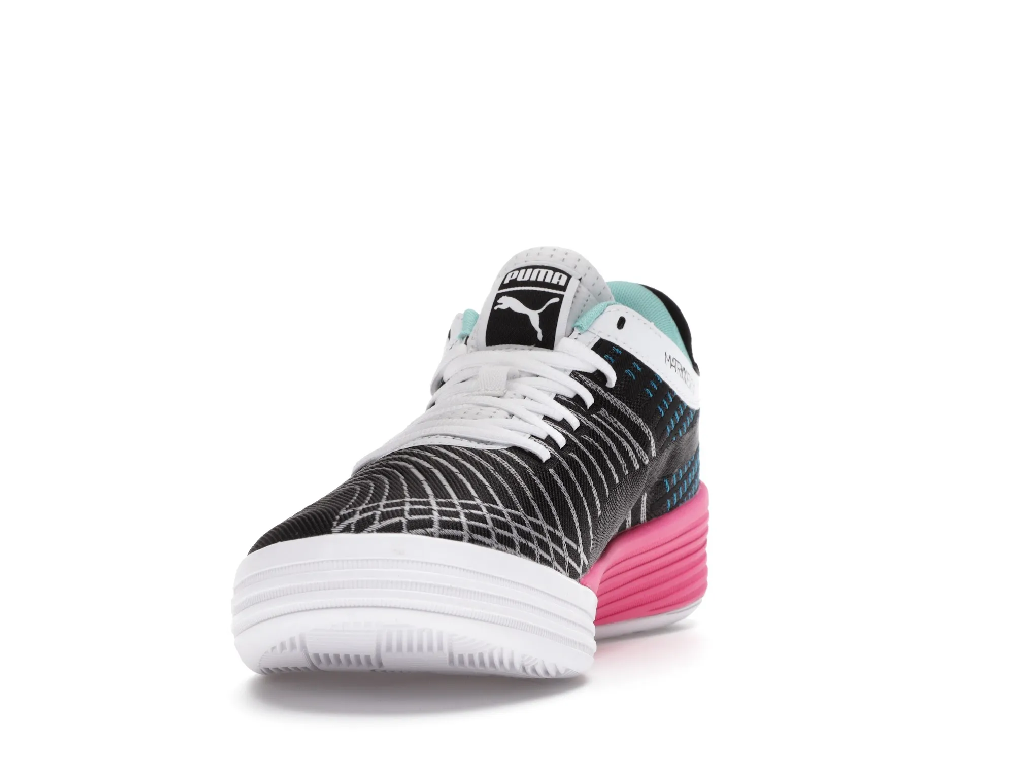 Фото № 3 с приближением к товару «‎Puma Clyde All-Pro Black Luminous Pink»