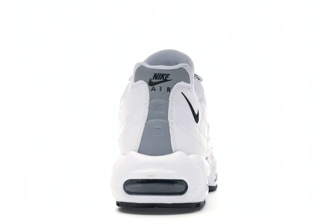 Фото № 4 с приближением к товару «‎Nike Air Max 95 White Black»