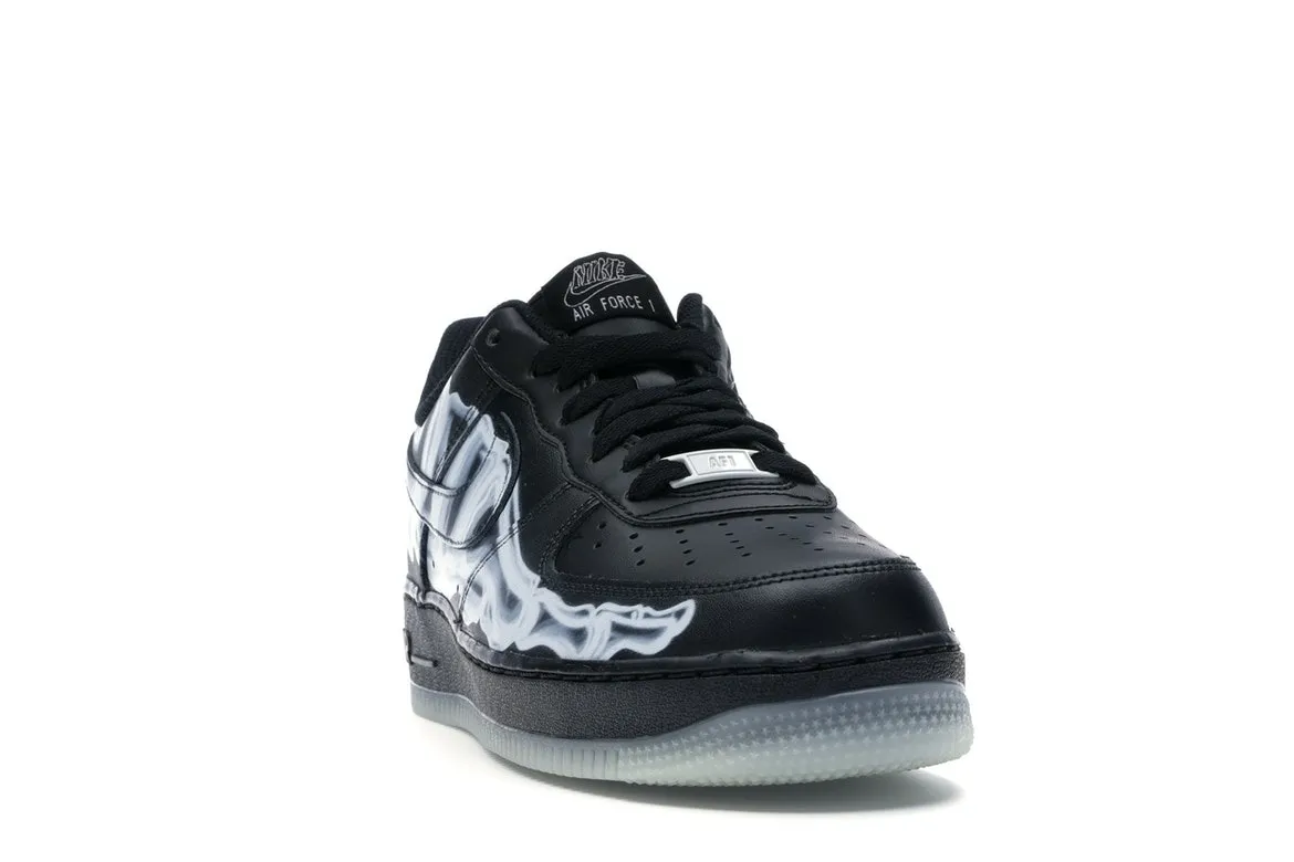 Фото № 4 с приближением к товару «‎Nike Air Force 1 Low Black Skeleton Halloween (2019)»