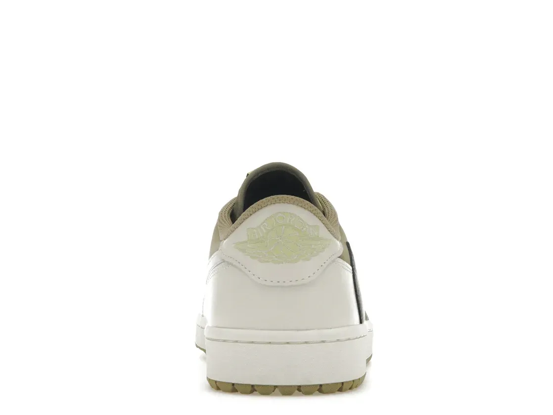 Фото № 4 с приближением к товару «‎Jordan 1 Retro Low Golf Travis Scott Neutral Olive»