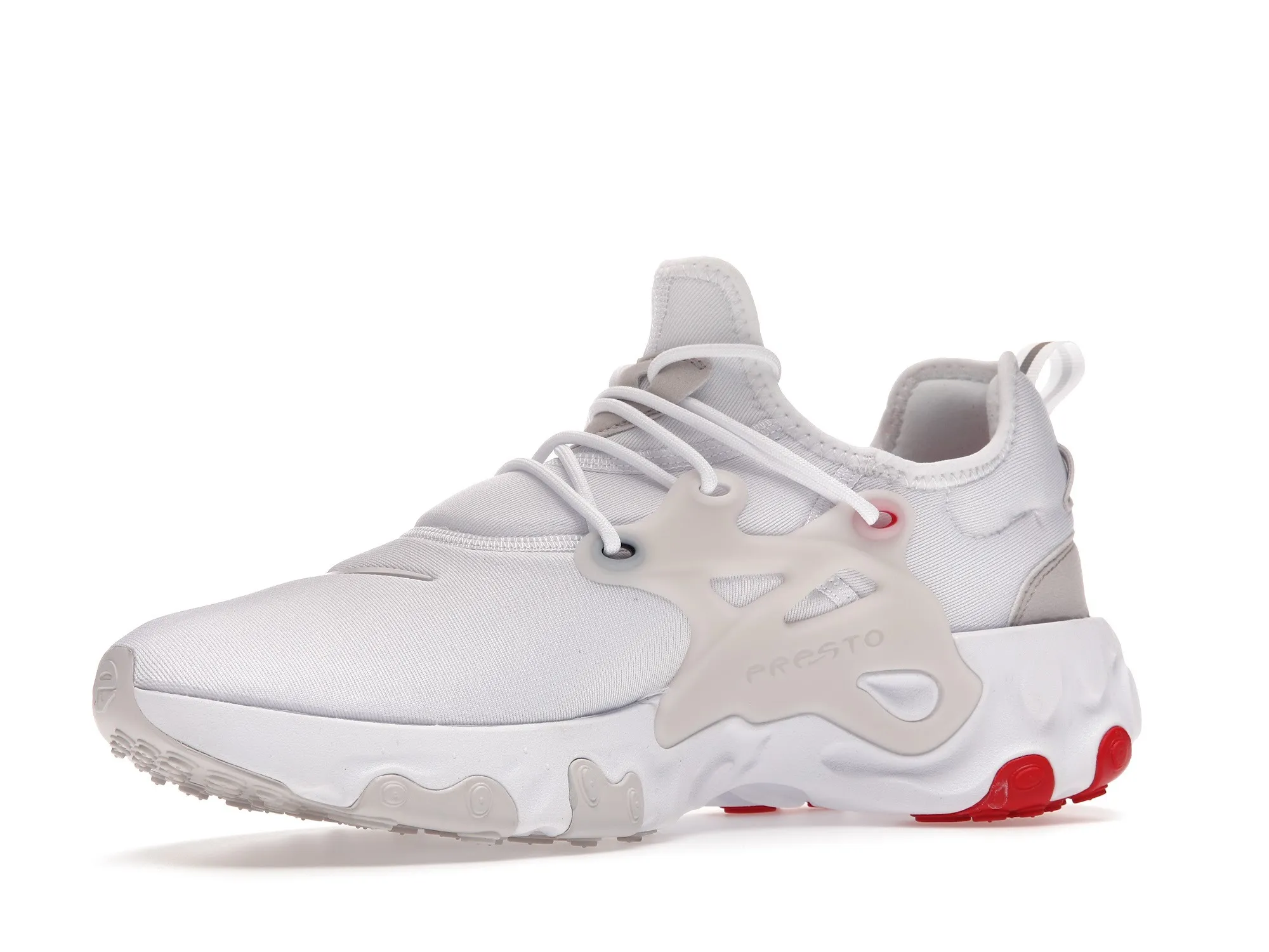Фото № 4 с приближением к товару «‎Nike React Presto USA White»