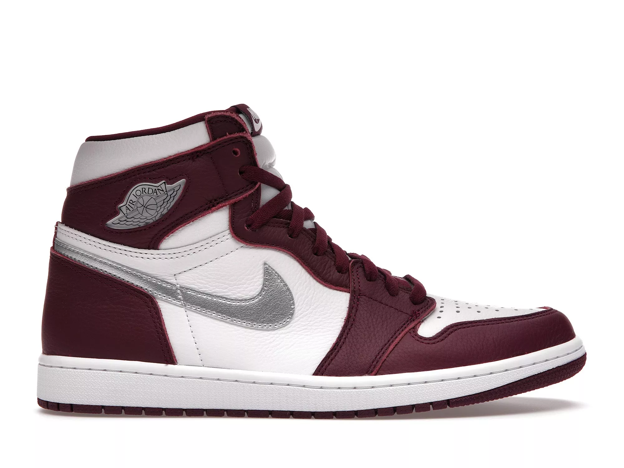 Фото № 1 с приближением к товару «‎Jordan 1 Retro High OG Bordeaux»