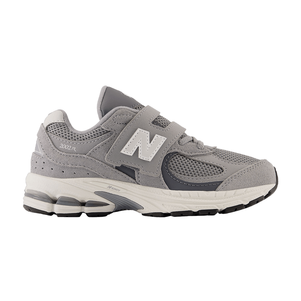 New Balance 2002R Hook & Loop Little Kid Wide Steel Lead