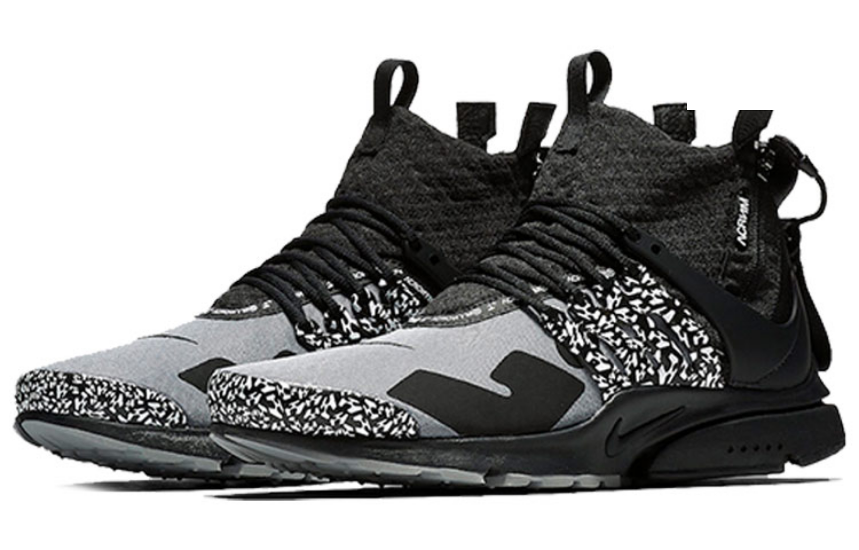 Фото № 3 с приближением к товару «‎Acronym X Nike Air Presto Mid Sports Casual Shoes Cool Grey»