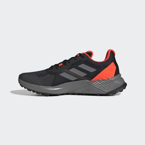 Фото № 2 с приближением к товару «‎adidas Terrex Soulstride Sneakers BlackOrange»