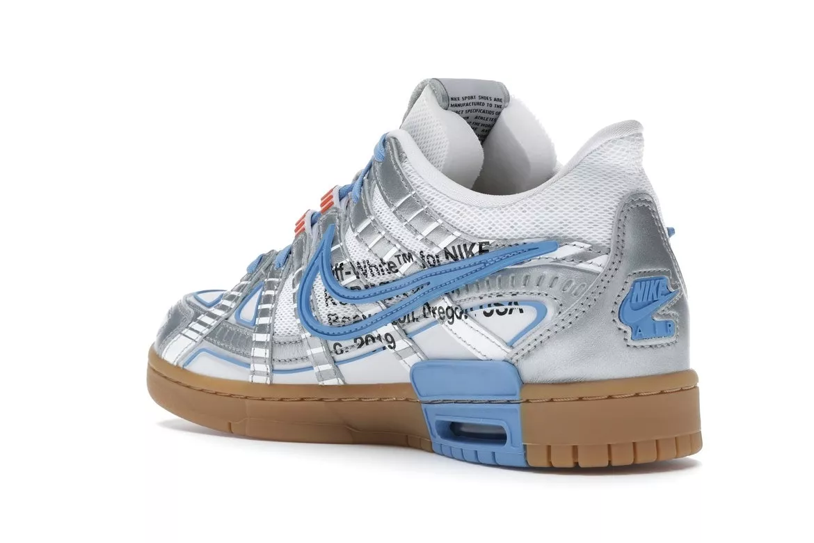 Фото № 4 с приближением к товару «‎Nike Air Rubber Dunk Off-White UNC»