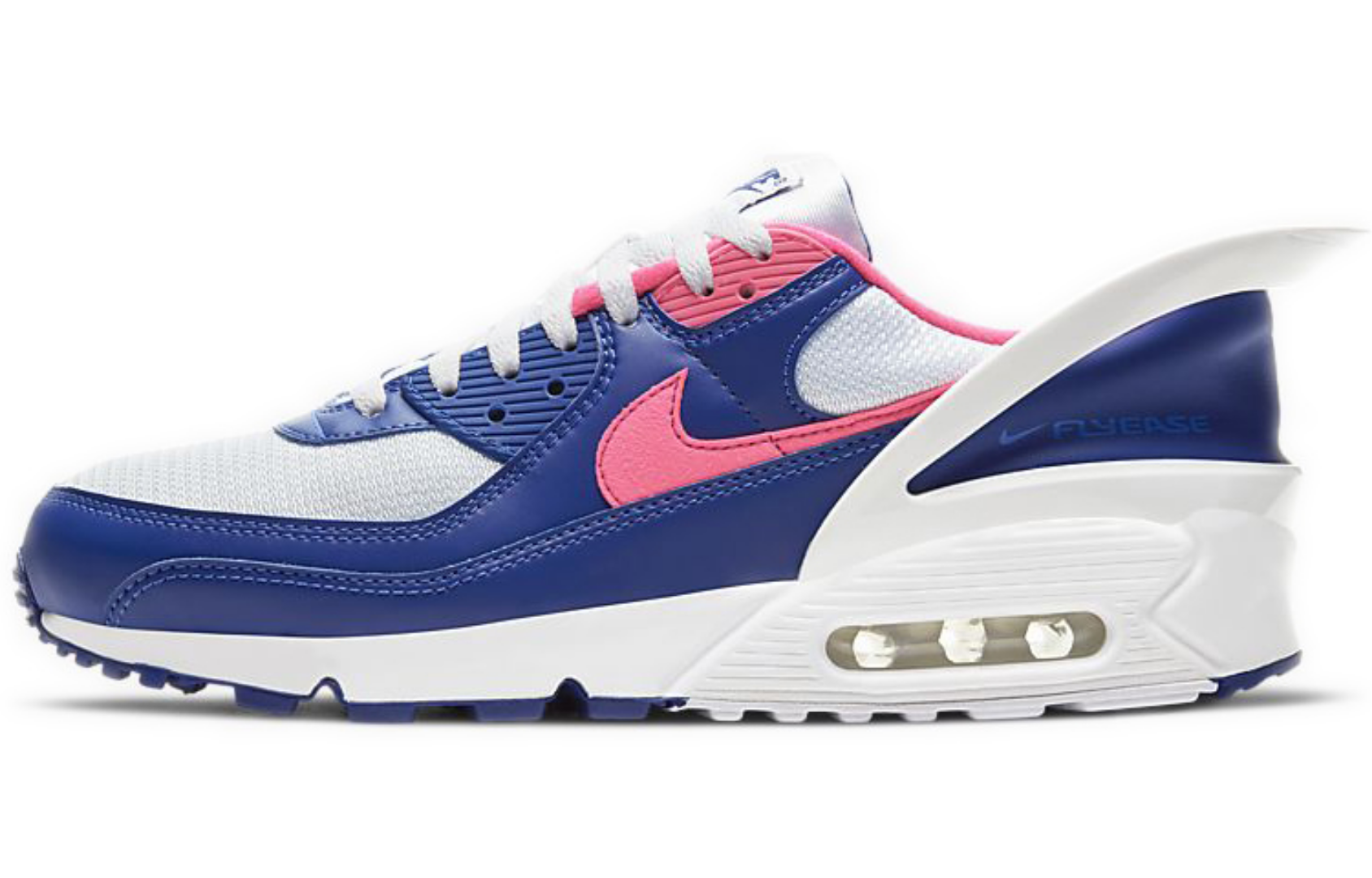 Фото № 1 с приближением к товару «‎Nike Air Max 90 FlyEase 'Deep Royal Pink'»