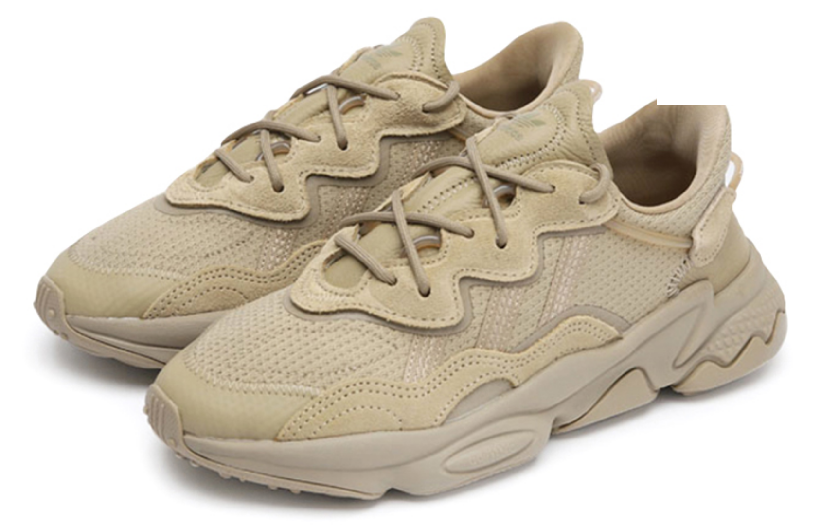 Фото № 3 с приближением к товару «‎Adidas Originals Ozweego Sports Casual Shoes Khaki Brown»