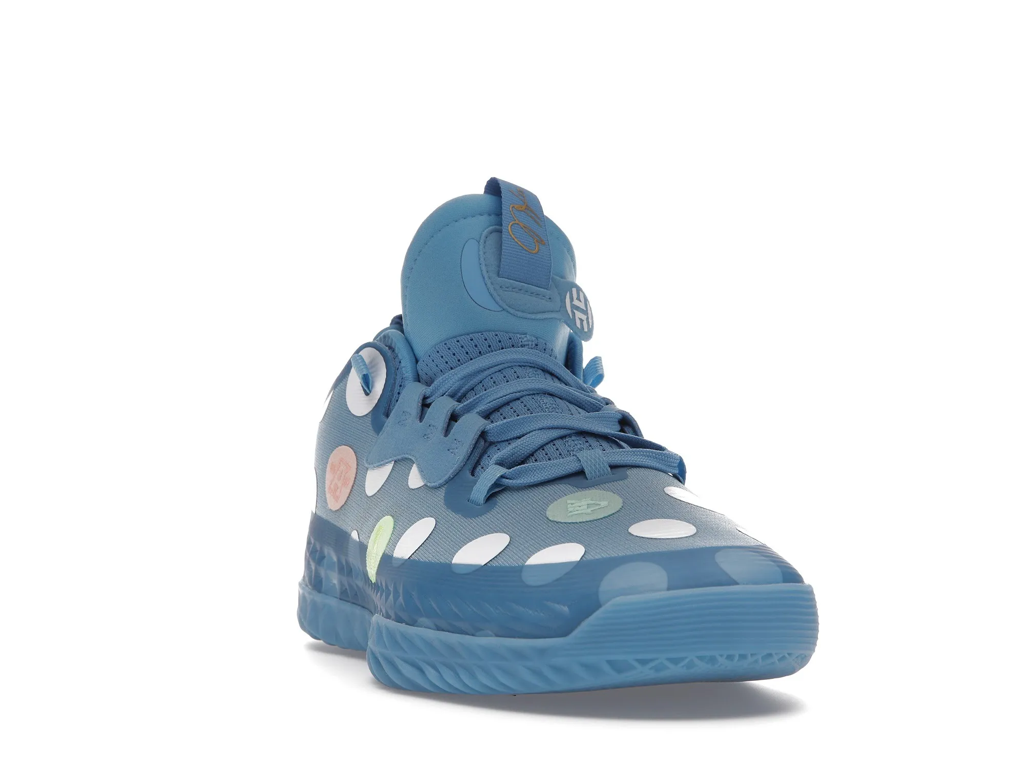 Фото № 3 с приближением к товару «‎adidas Harden Vol. 5 Futurenatural Light Blue Polka Dot»