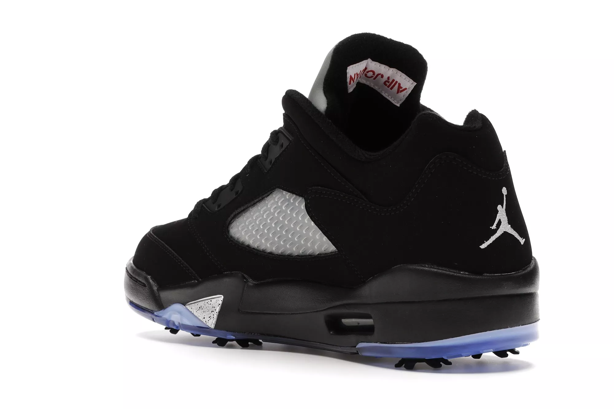 Фото № 5 с приближением к товару «‎Air Jordan 5 Retro Low Golf Black Metallic»