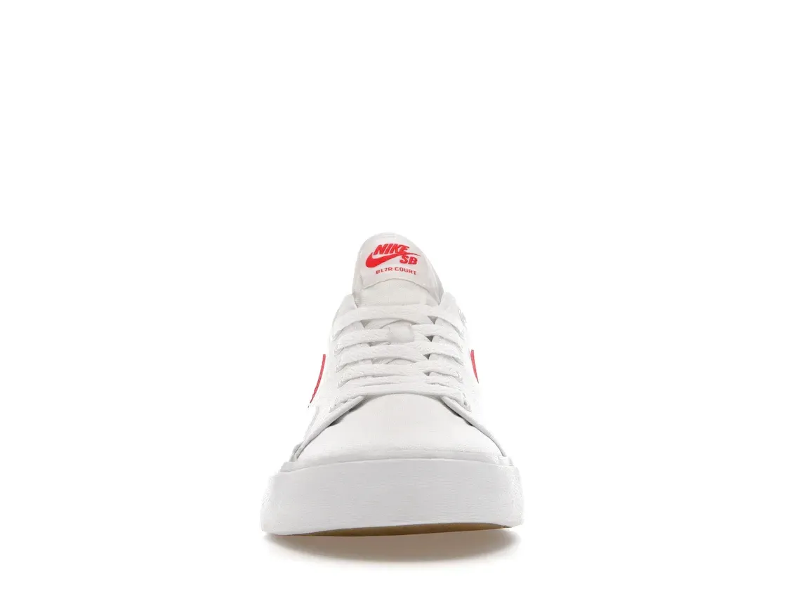 Фото № 2 с приближением к товару «‎Nike SB Blazer Court White University Red»