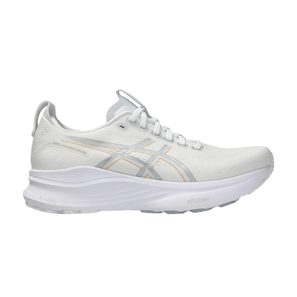 ASICS Women's Gel Kayano 32 White Champagne