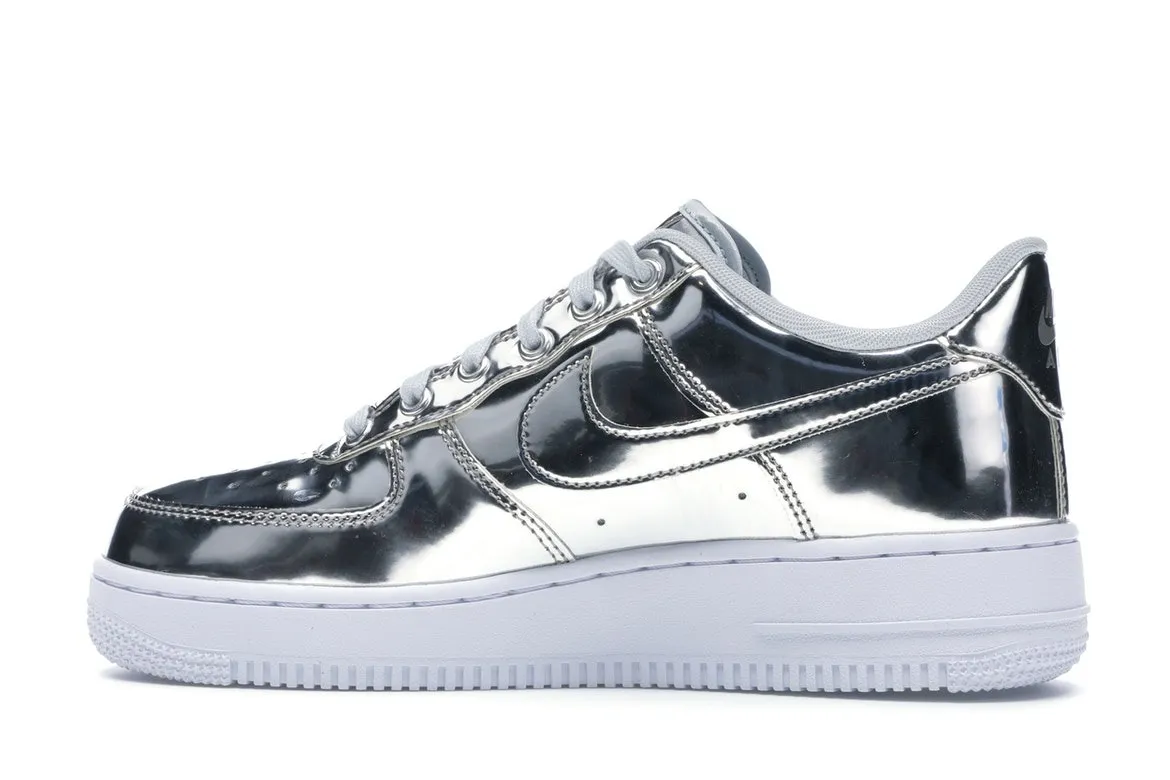 Фото № 5 с приближением к товару «‎Nike Air Force 1 Low Metallic Chrome »