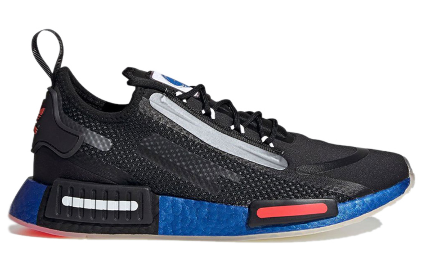 Фото № 2 с приближением к товару «‎Nasa x adidas originals NMDR1 Spectoo Black»