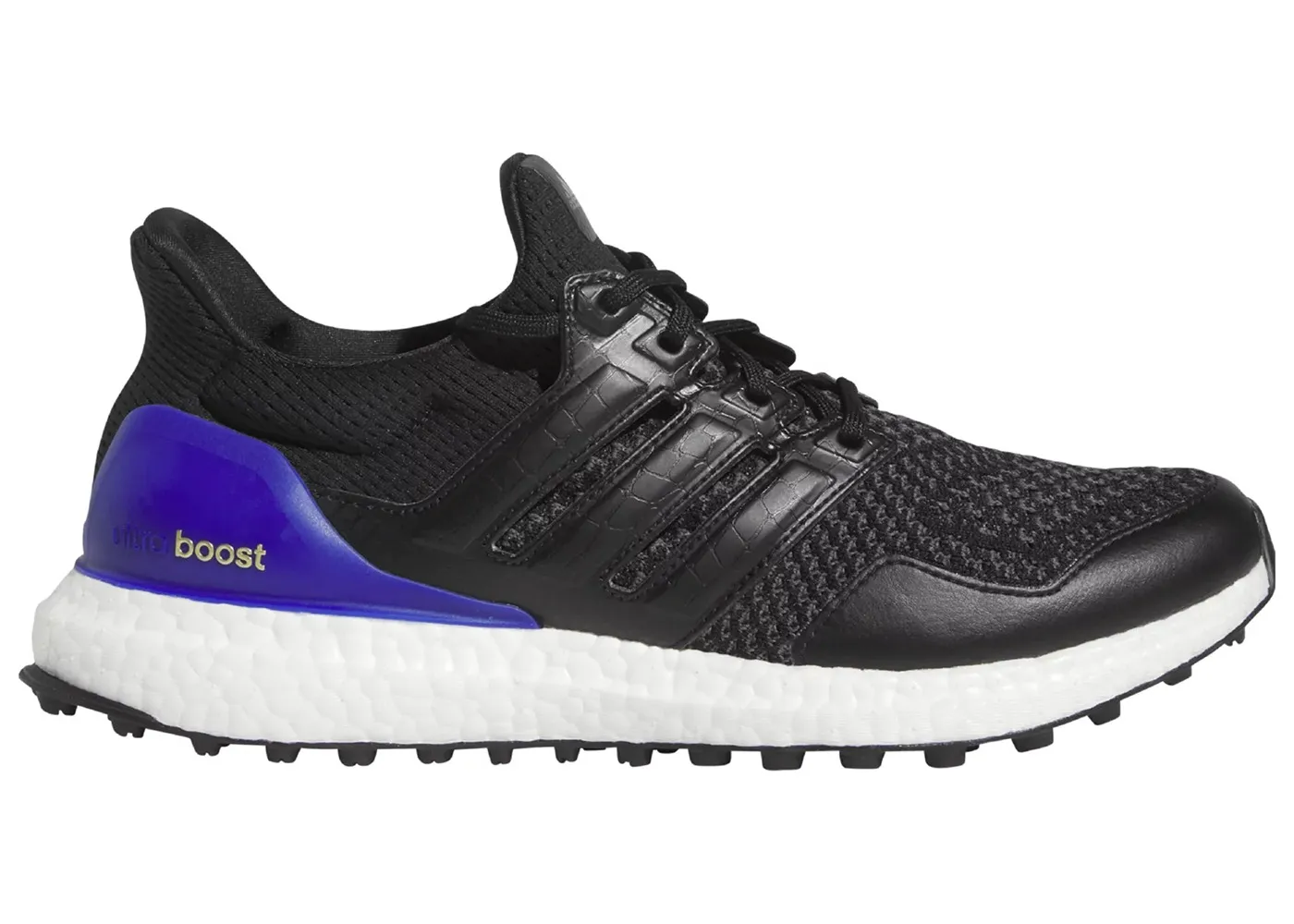 Фото № 1 с приближением к товару «‎adidas Ultra Boost Spikeless Golf Core Black Lucid Blue»