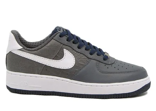 Фото № 1 с приближением к товару «‎Nike Air Force 1 Low Premium Grey Navy Croc»