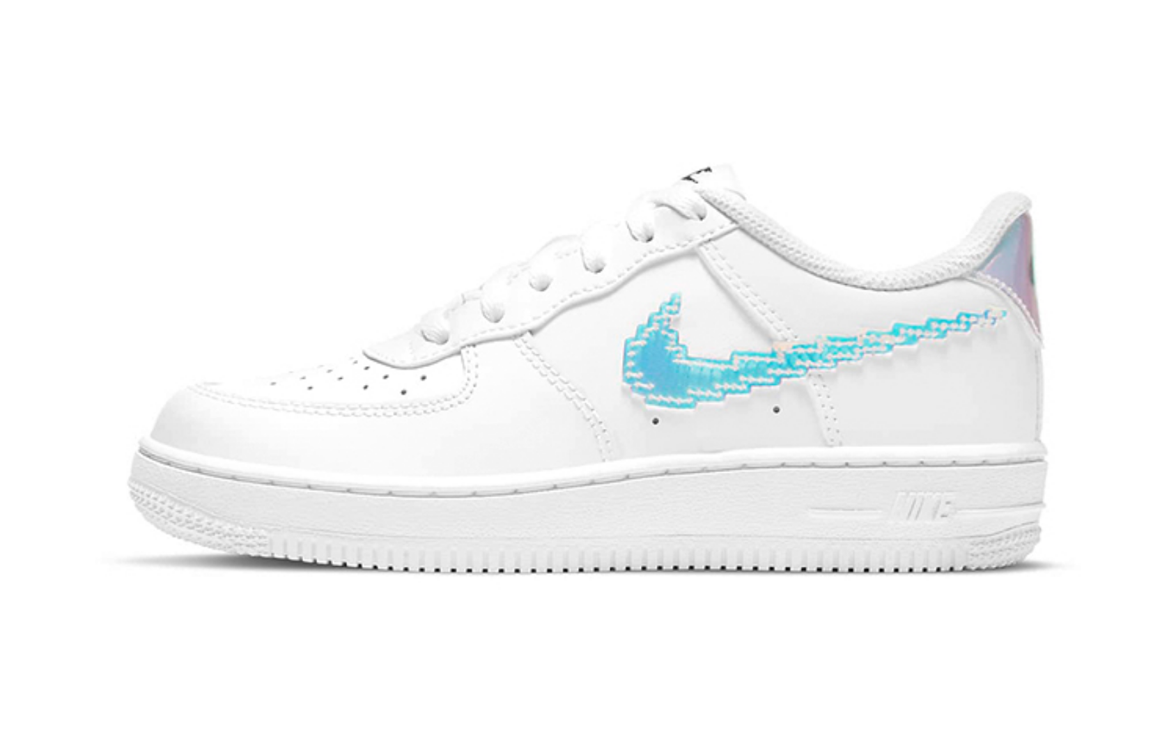 Фото № 1 с приближением к товару «‎Nike Air Force 1 LV8 PS 'Digital Swoosh - White'»