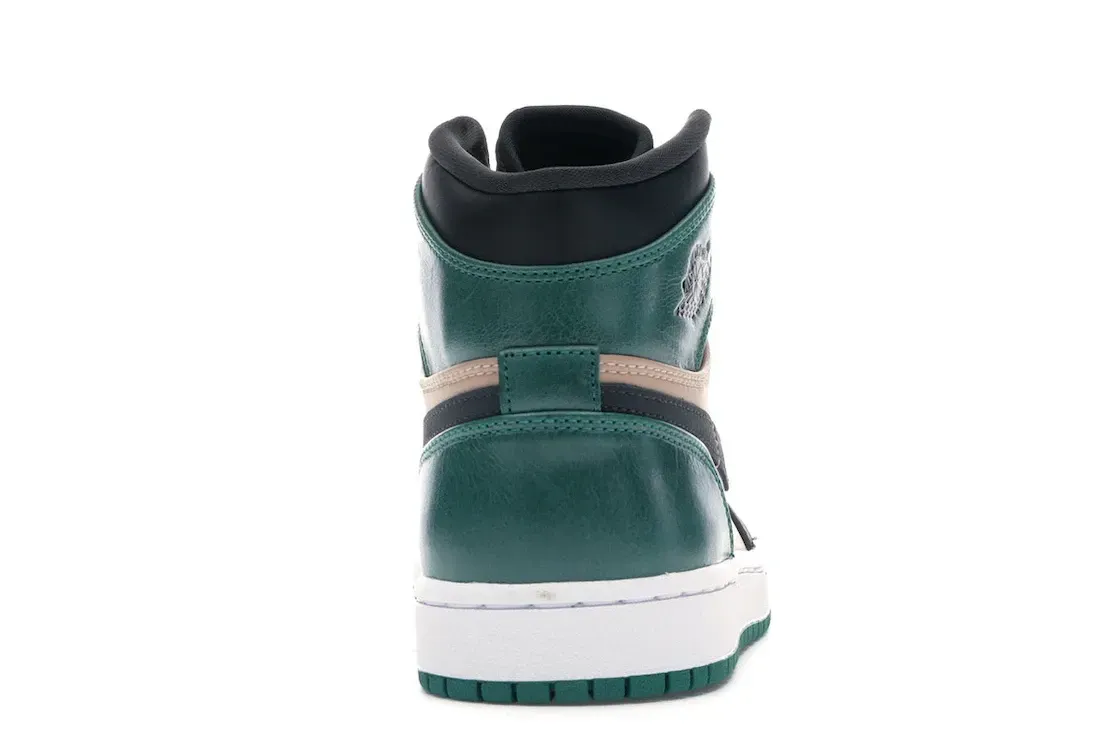 Фото № 4 с приближением к товару «‎Jordan 1 Retro High Bio Beige Anthracite Mystic Green »