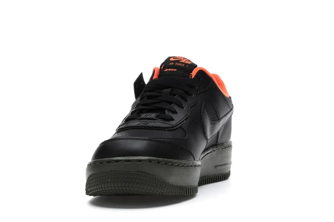 Фото № 2 с приближением к товару «‎Nike Air Force 1 Low Shadow Black Hyper Crimson Cargo Khaki »