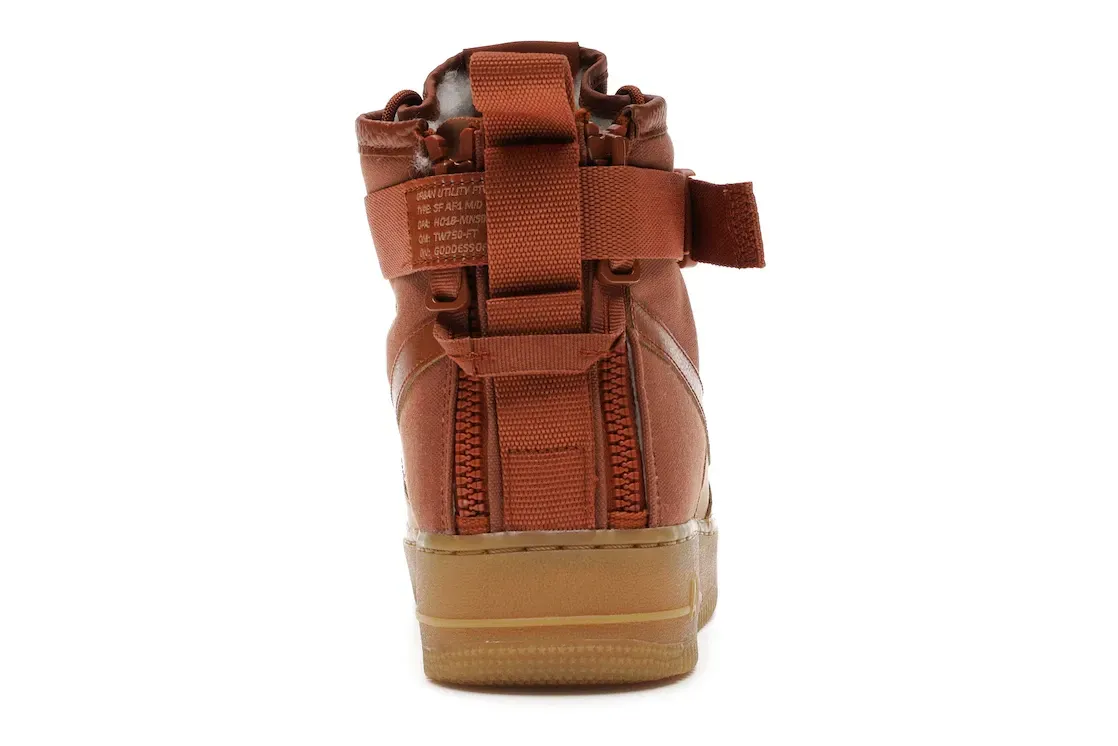 Фото № 4 с приближением к товару «‎Nike SF Air Force 1 Mid Premium Praline»