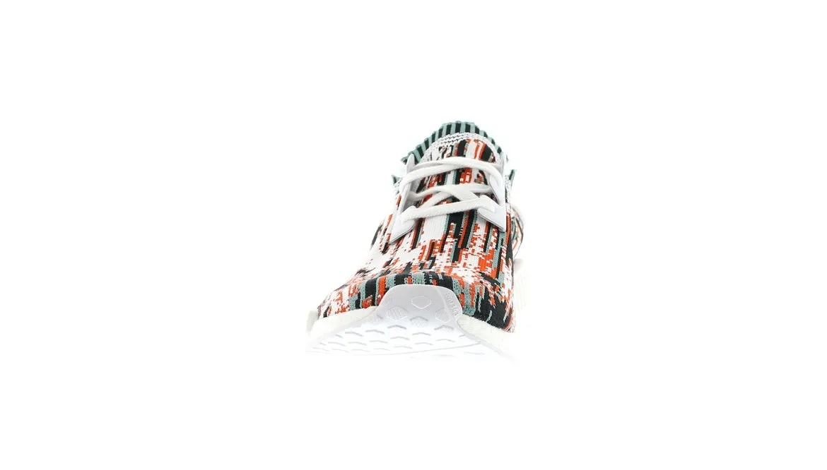 Фото № 4 с приближением к товару «‎adidas NMD R1 Sneakersnstuff Datamosh Collegiate Orange»