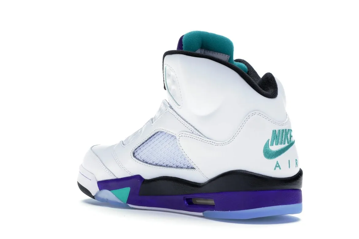 Фото № 6 с приближением к товару «‎Jordan 5 Retro Grape Fresh Prince»
