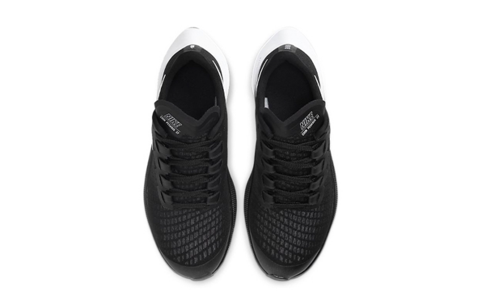 Фото № 4 с приближением к товару «‎Nike Air Zoom Pegasus 37 GS 'Black White'»