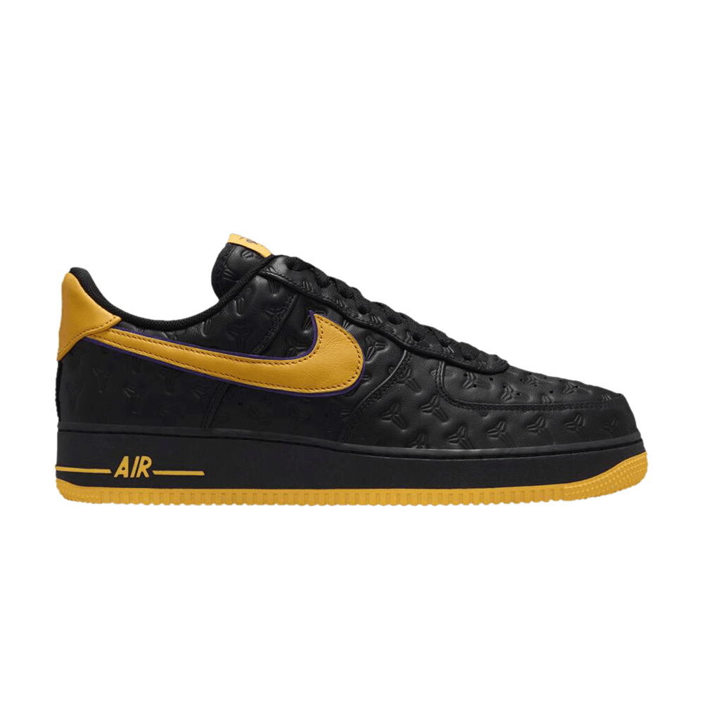 Kobe Bryant x Nike Air Force 1 Low Lakers Away Non-Numbered