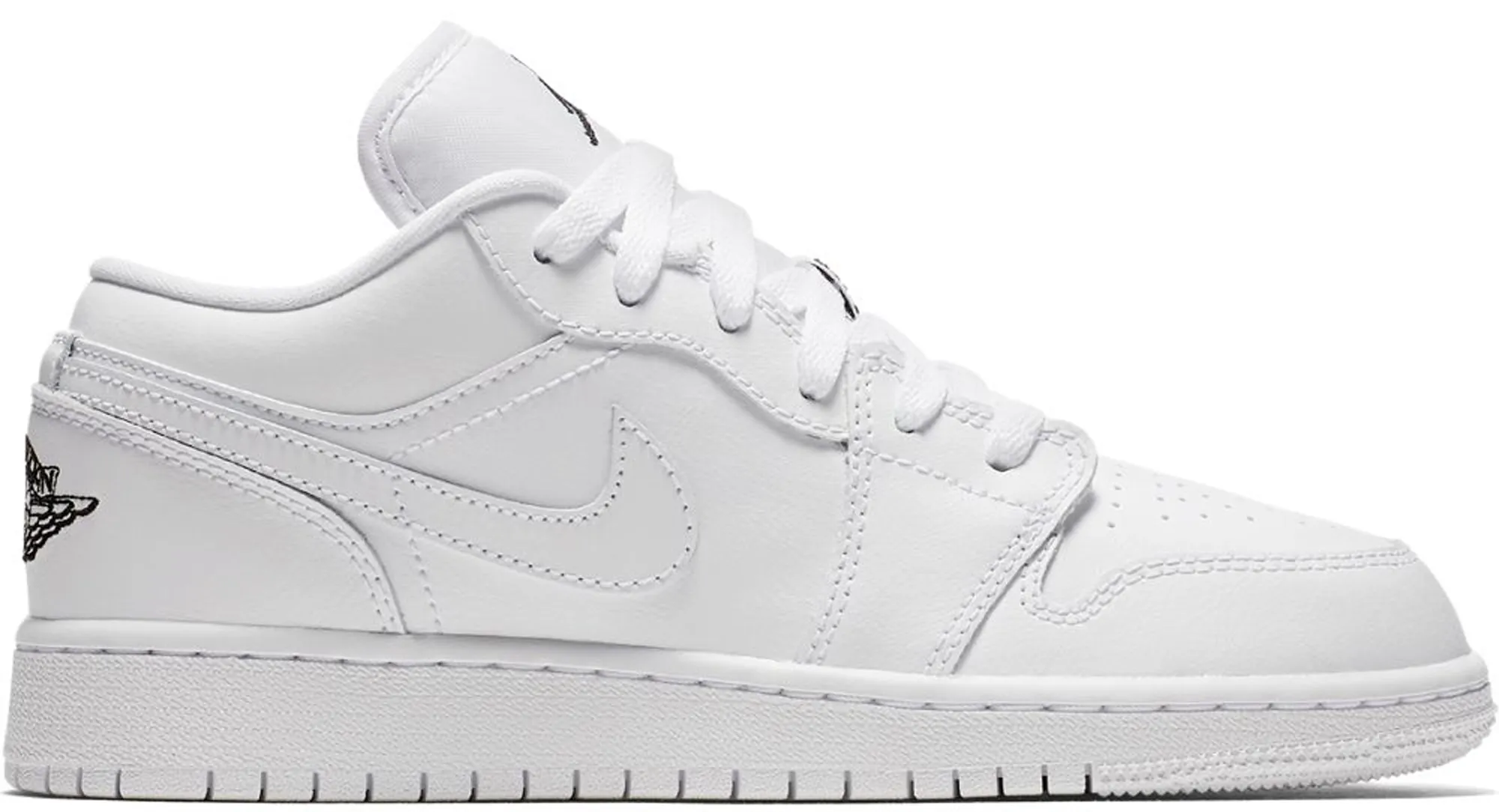 Фото № 1 с приближением к товару «‎Jordan 1 Low Triple White »
