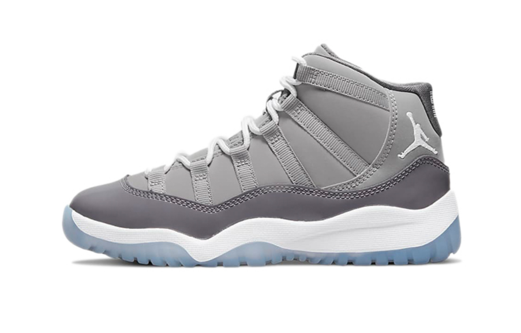 Фото № 1 с приближением к товару «‎(BP) Air Jordan 11 Retro Basketball Shoes GreyWhite»