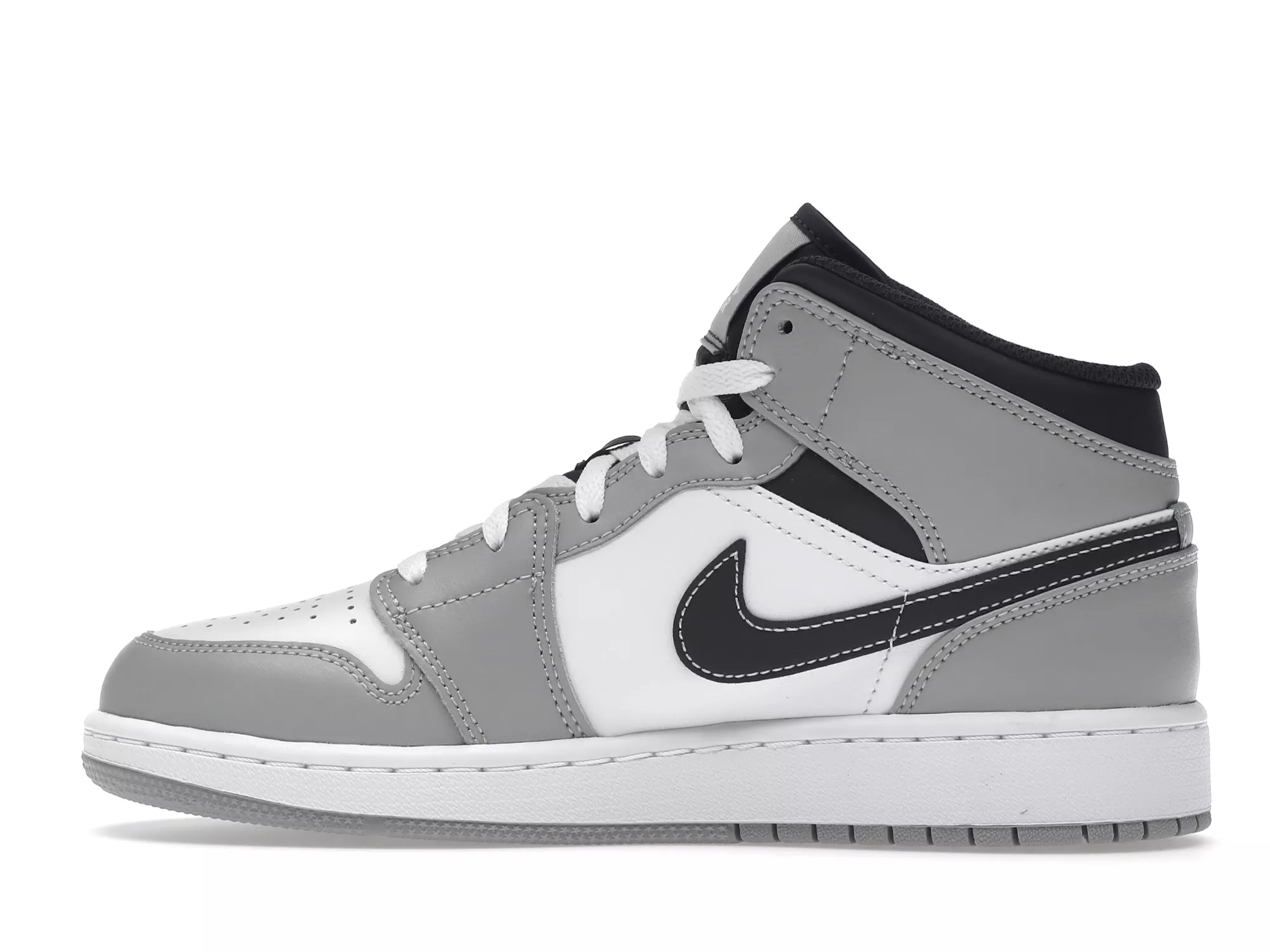 Фото № 5 с приближением к товару «‎Jordan 1 Mid Light Smoke Grey »