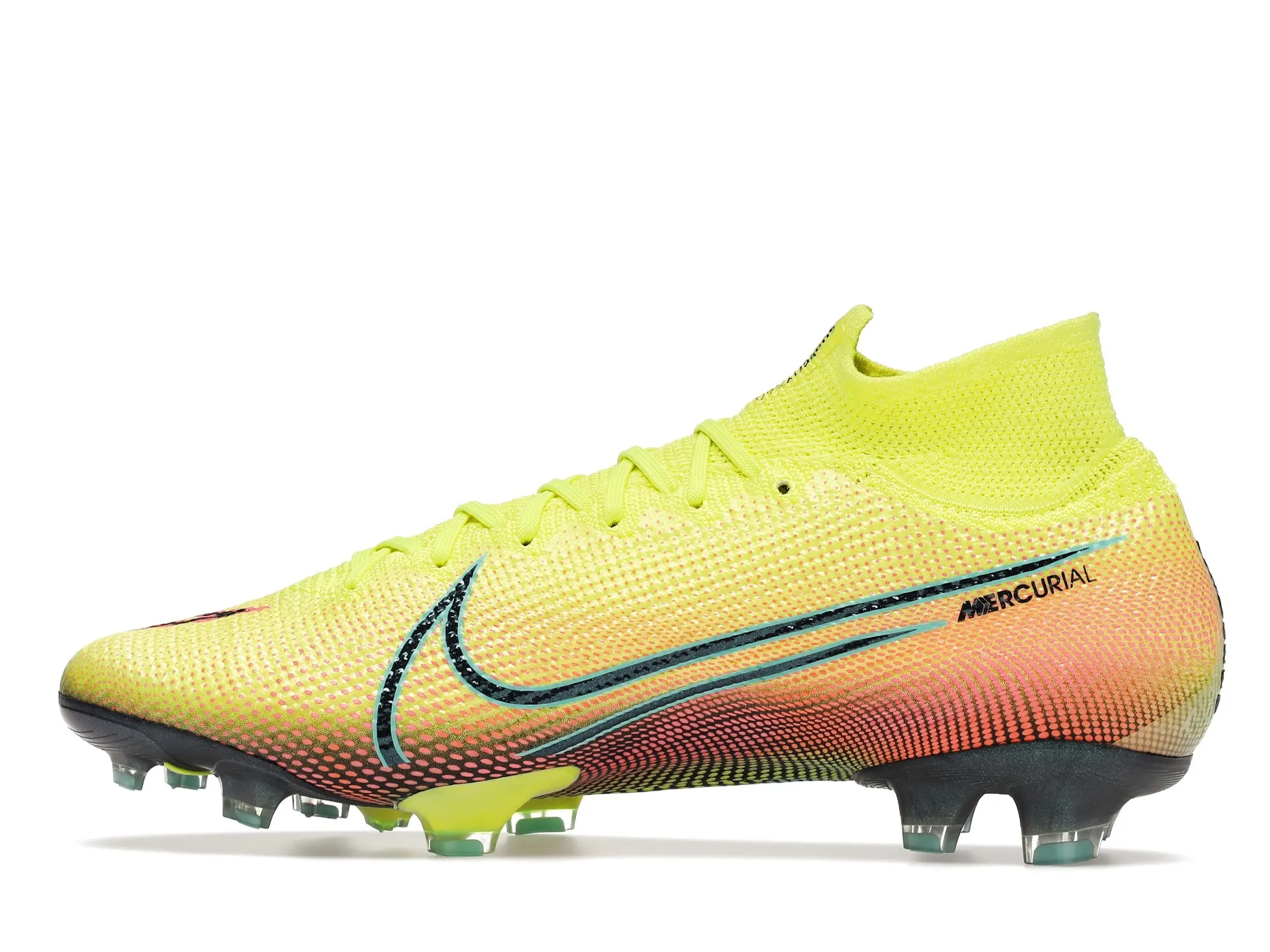 Фото № 5 с приближением к товару «‎Nike Mercurial Superfly 7 Elite MDS FG Lemon Venom»