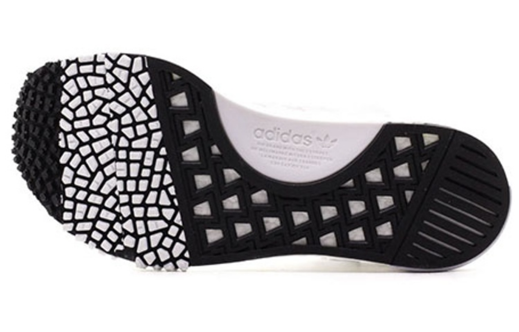 Фото № 4 с приближением к товару «‎adidas NMD Racer White Grey»