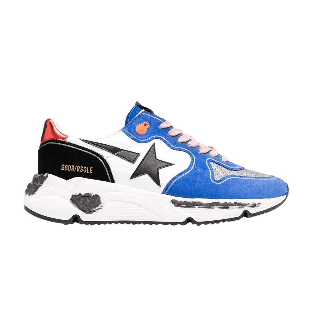 Golden Goose Running Sole Blue White