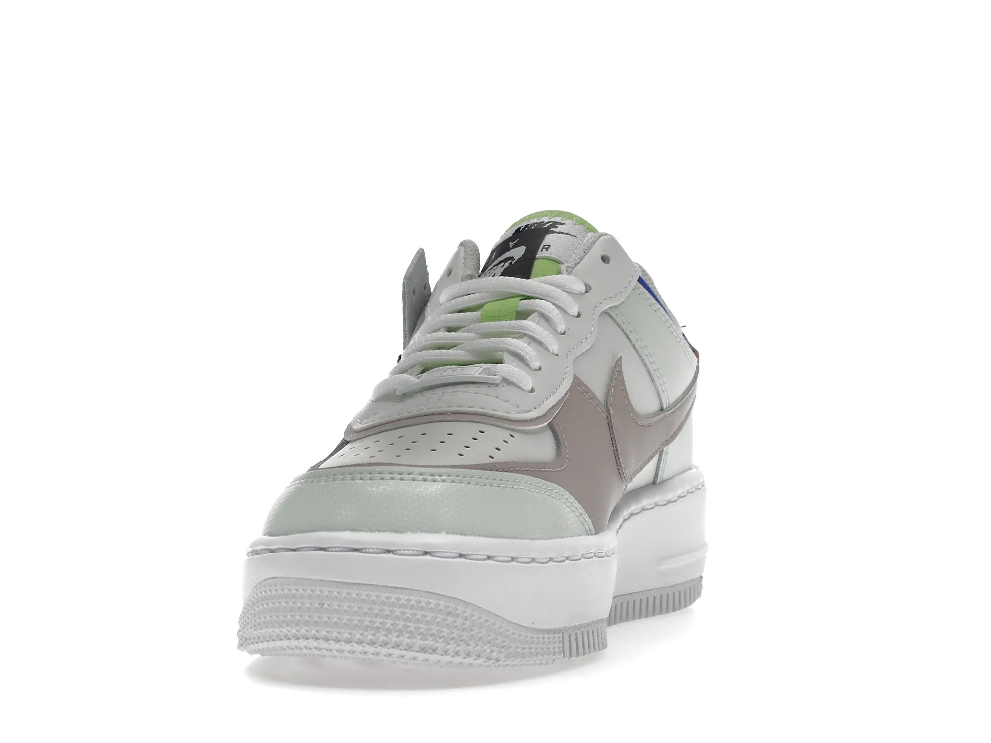 Фото № 3 с приближением к товару «‎Nike Air Force 1 Low Shadow 8 Bit Barely Green »