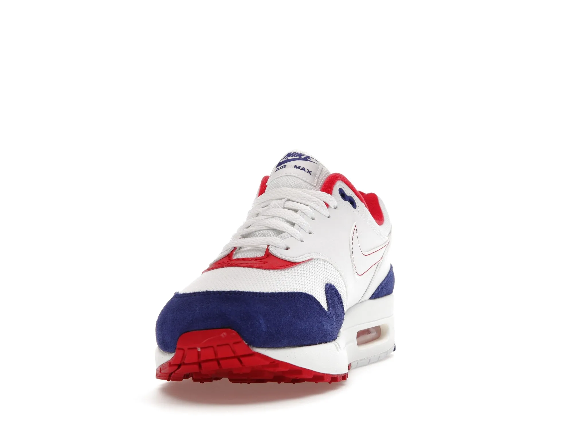 Фото № 3 с приближением к товару «‎Nike Air Max 1 White Red Blue»