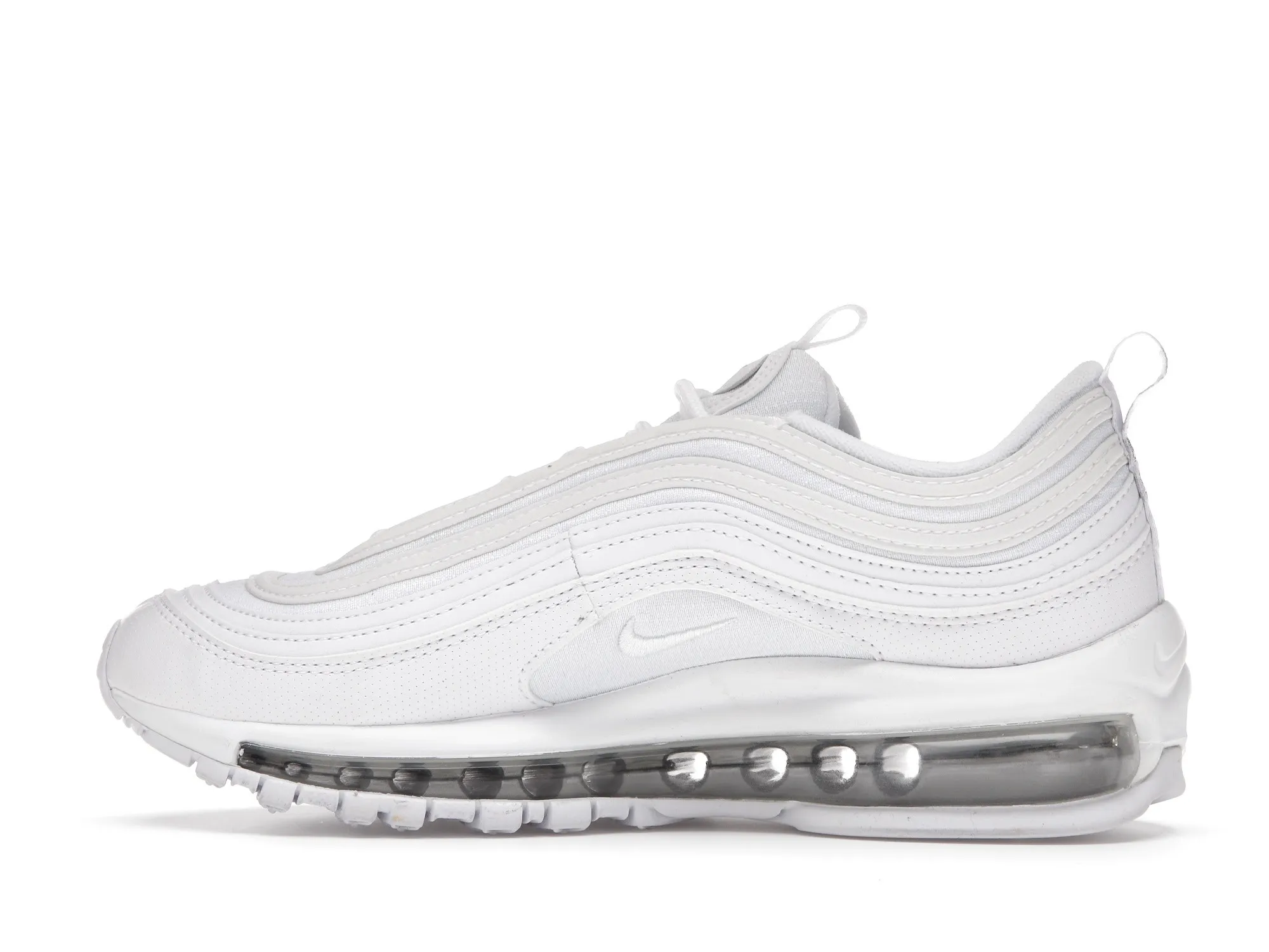 Фото № 6 с приближением к товару «‎Nike Air Max 97 White Metallic Silver »