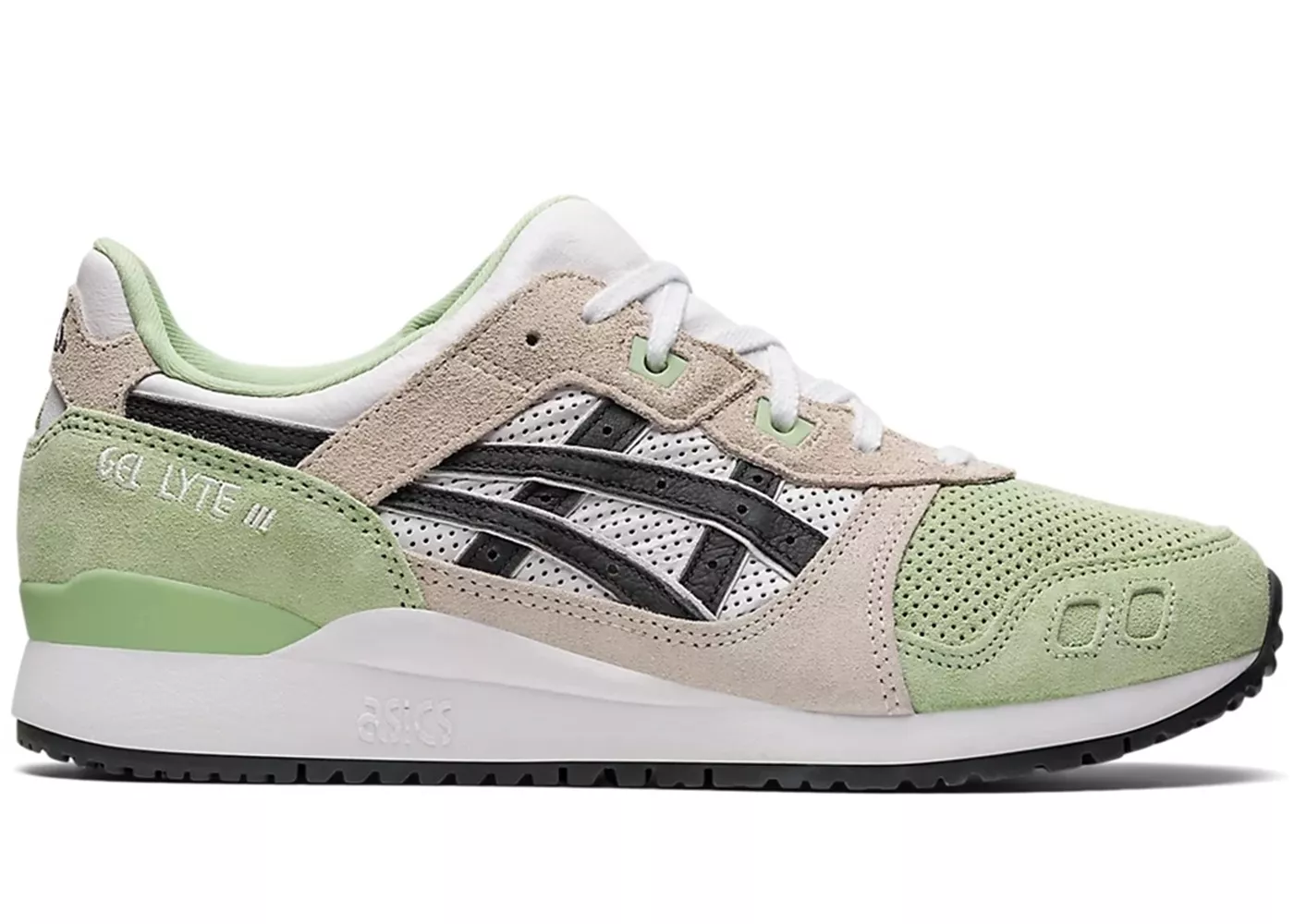 Фото № 1 с приближением к товару «‎ASICS Gel-Lyte III OG Jade Obsidian Grey»