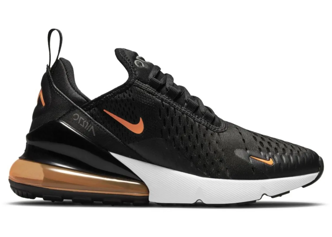 Фото № 1 с приближением к товару «‎Nike Air Max 270 Black Total Orange »