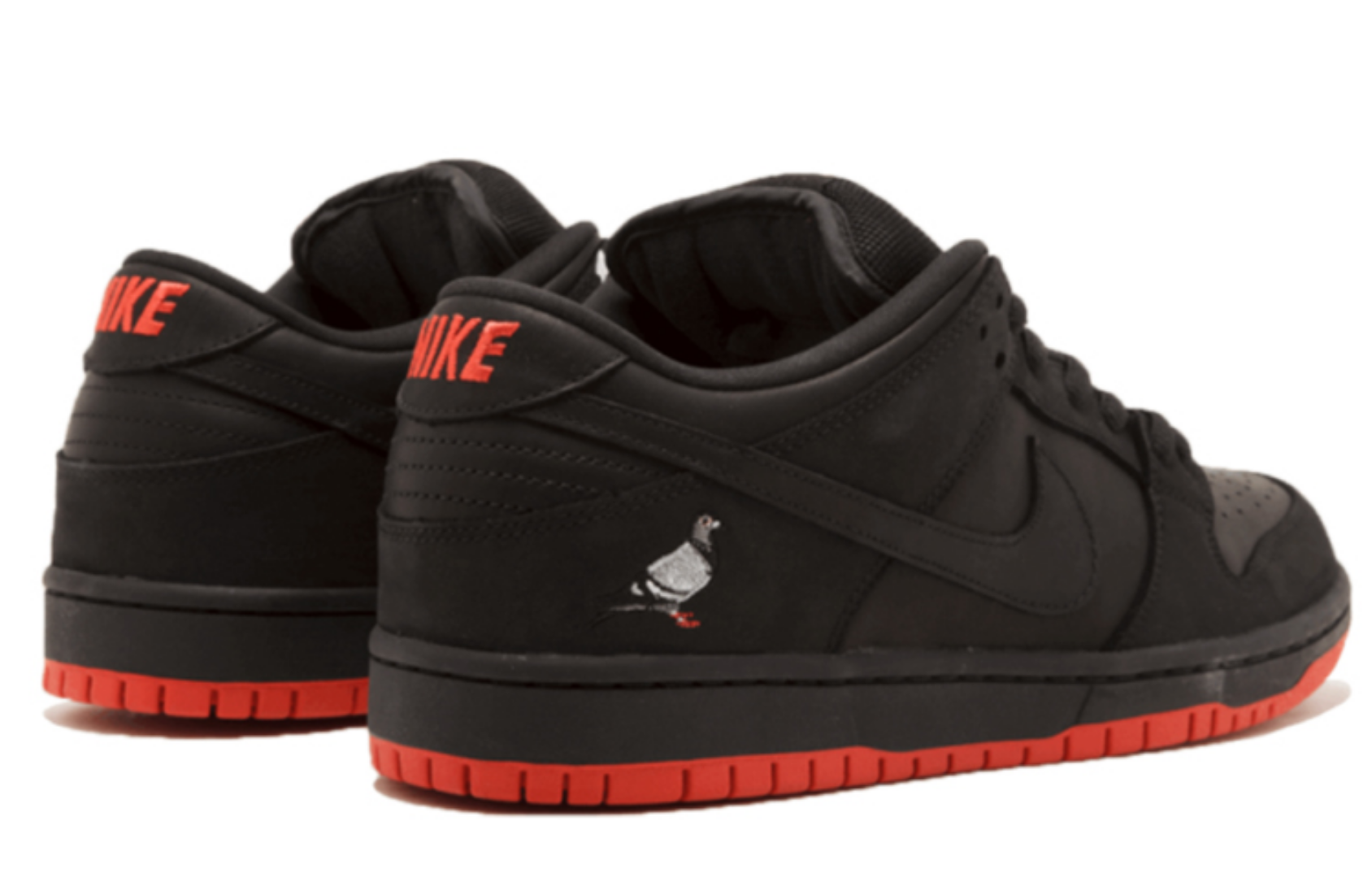 Фото № 4 с приближением к товару «‎Nike SB Dunk Low Black Pigeon»