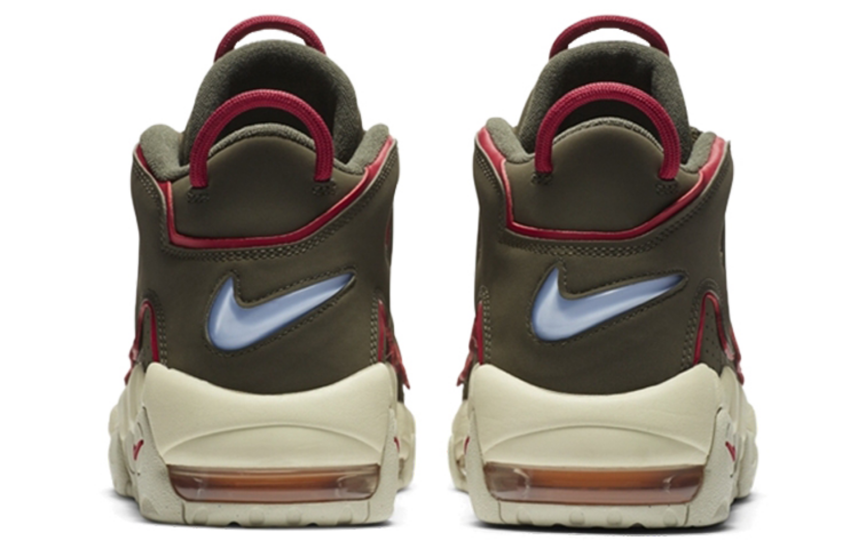 Фото № 4 с приближением к товару «‎Nike Air More Uptempo 'Cargo Khaki'»