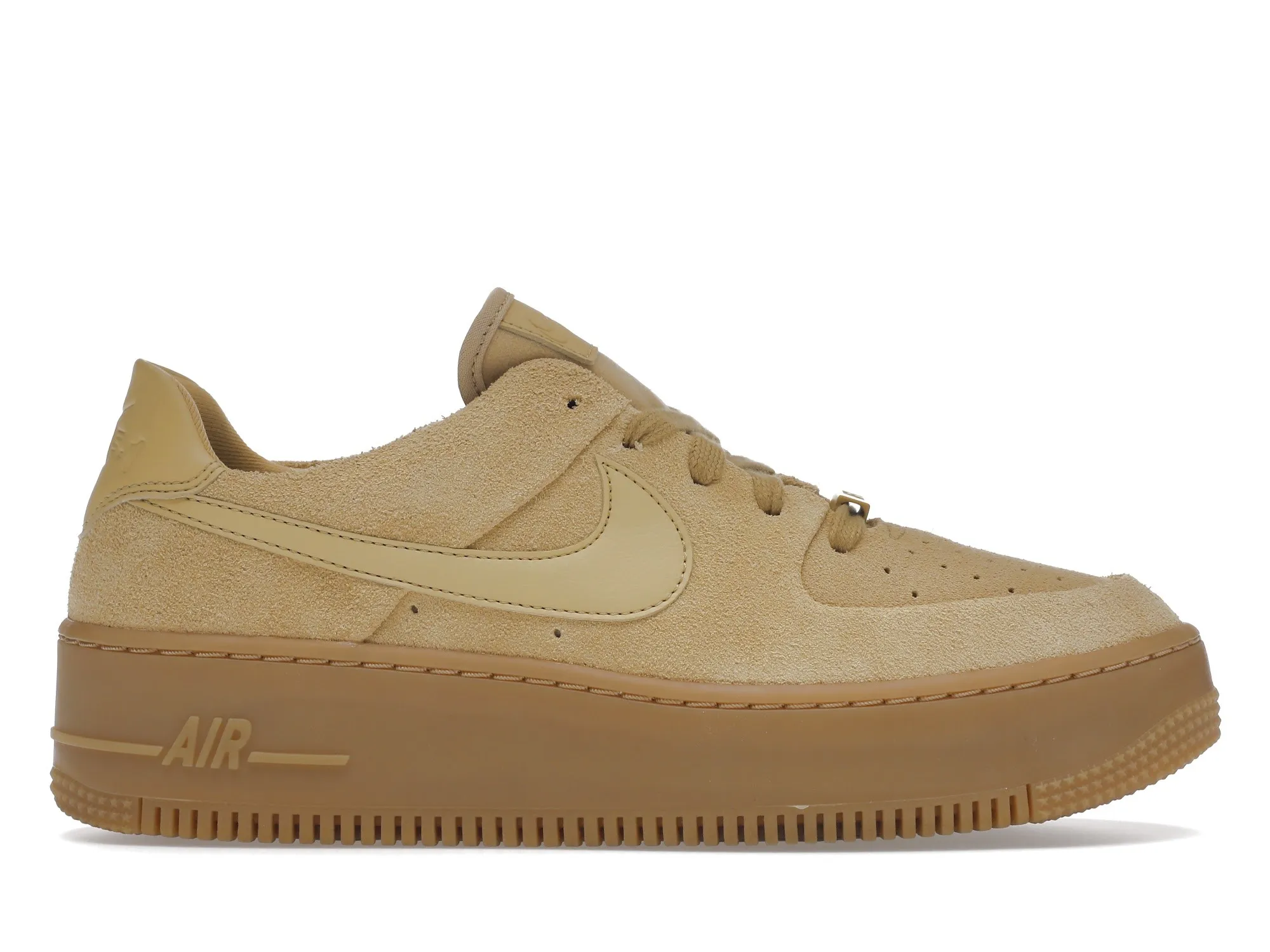 Фото № 1 с приближением к товару «‎Nike Air Force 1 Sage Low Club Gold »