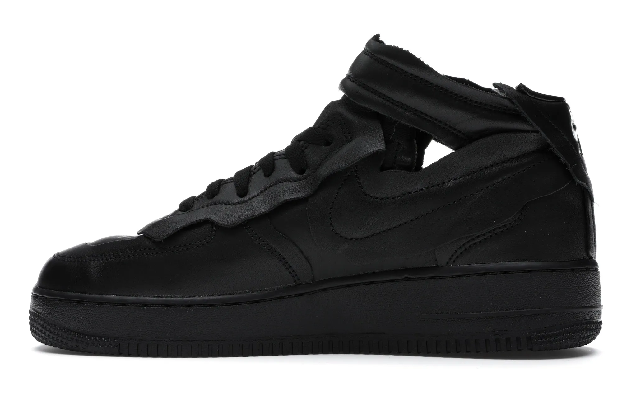 Фото № 5 с приближением к товару «‎Nike Air Force 1 Mid Comme des Garcons Black»