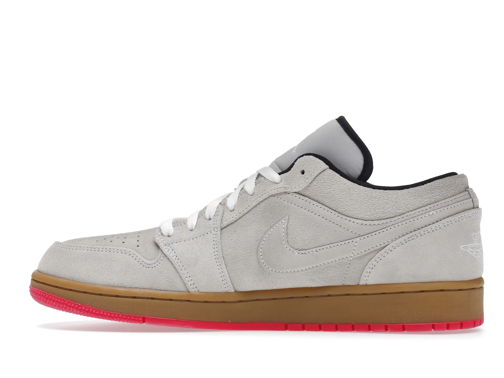 Фото № 5 с приближением к товару «‎Jordan 1 Low White Gum Hyper Pink»
