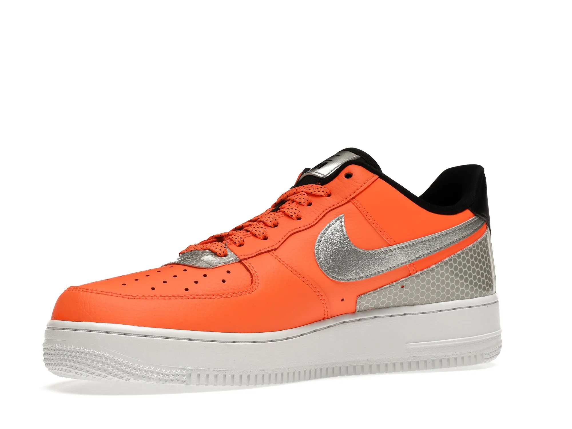 Фото № 2 с приближением к товару «‎Nike Air Force 1 Low 3M Total Orange»