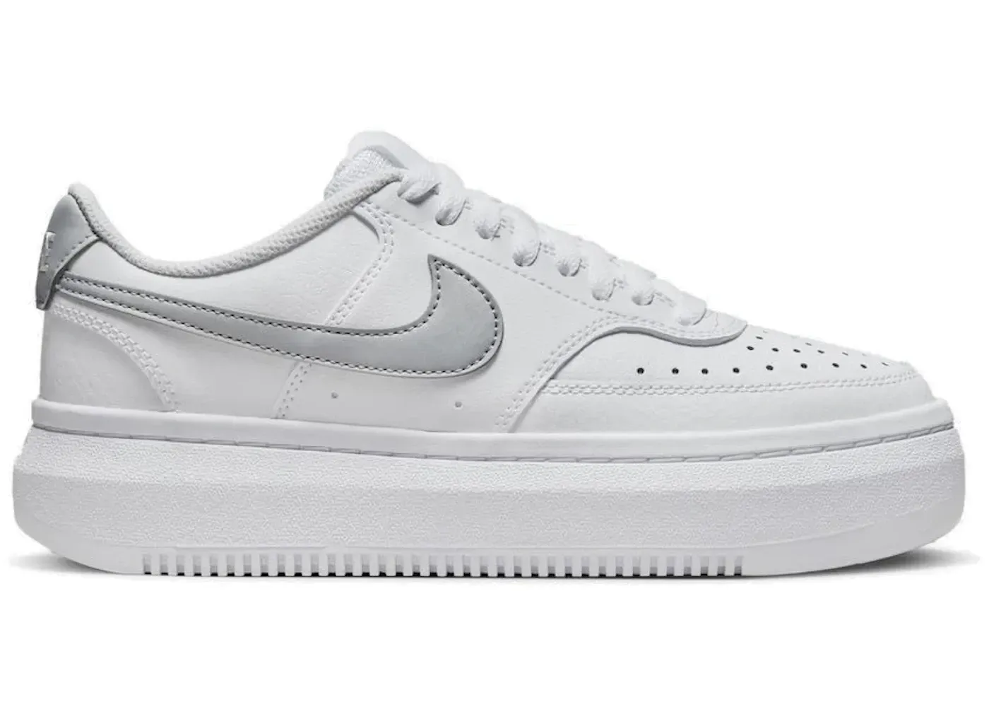 Фото № 1 с приближением к товару «‎Nike Court Vision Alta Low White Grey »